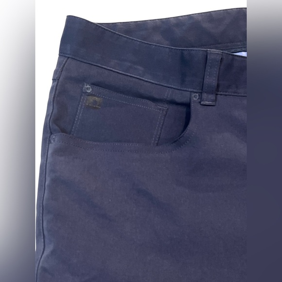 PETER MILLAR Crown EB66 Sport Five-Pocket Men’s Pants, Color Navy, Size 38x32 - Picture 4 of 10
